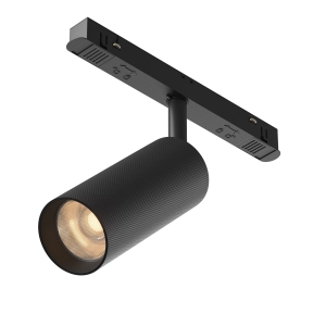 Czarny strukturalny reflektor na szynę magnetyczną Exility Maytoni TR097-2-12W3K-M-BB Artisan LED 12W 3000K 36stopni