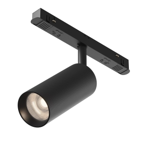 Czarny strukturalny reflektor na szynę magnetyczną Exility Maytoni TR097-2-12W4K-M-BB Artisan LED 12W 4000K 36stopni