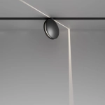 Czarny reflektor okrąg na szynę magnetyczną Exility Maytoni TR090-4-6W-DS-B Outline LED 6W 3000K-6000K Bluetooth