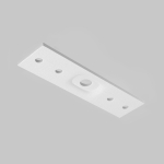 Biały łącznik metalowy do szyn magnetycznych natynkowych Exility Maytoni TRA034C-21W