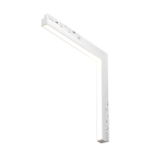 Biały narożny sufit - ściana reflektor na szynę magnetyczną Exility Maytoni TR102-24W3K-W Basis 24W 3000K 120stopni 32cm-32cm