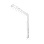 Biały narożny sufit - ściana reflektor na szynę magnetyczną Exility Maytoni TR102-24W4K-W Basis 24W 4000K 120stopni 32cm-32cm