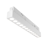 Biały reflektor diodowy 22cm na szynę magnetyczną Exility Maytoni TR031-2-12W3K-W Points LED 12W 3000K 36stopni
