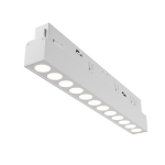 Biały reflektor diodowy 22cm na szynę magnetyczną Exility Maytoni TR031-4-12W3K-S-DS-W Points LED 12W 3000K-6000K 36stopni Bluetooth