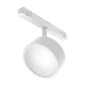 Biały płaski reflektor na szynę magnetyczną Exility Maytoni TR040-2-18W4K-W Rado LED 18W 4000K 120stopni