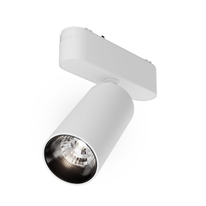 Biały reflektor na szynę magentyczną Radity Maytoni TR103-1-12W4K-M-W Focus LED 12W 4000K 36stopni