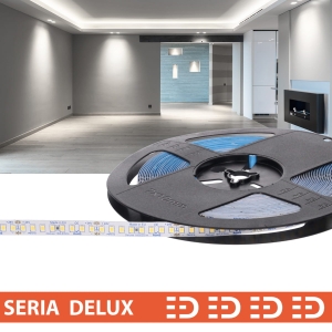 Taśma LED SMD4014 rolka 10m 14,4W 24V 2100LM 6500K 160LED 10mm CRI80 Prescot 24D010-050-10-W