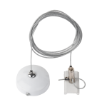 Biała linka 2m do zawieszenia szynoprzewodów magnetycznych Multiline Oxyled 897874 Typ B