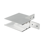 Biały natynkowy łącznik zewnętrzny na gzyms metalowy i zasilający do szyn magnetycznych Multiline Oxyled 897980 Typ B