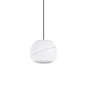 Biała lampa wisząca kula na szynę magnetyczną Multiline Oxyled 897034 Globe 12W 3000K 60stopni Dali