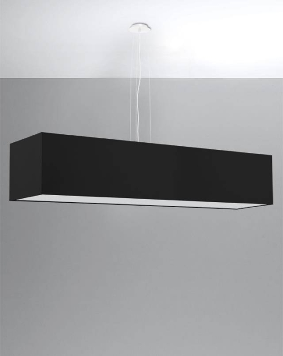 Lampa Sollux Lighting Santa SL.0782 czarny - ca5b71ef82eb084380fa05f847e0d158