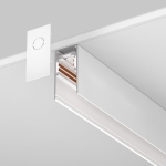 Biały natynkowy głęboki szynoprzewód magnetyczny Azzardo AZ4641 Alfa 52 1,5m