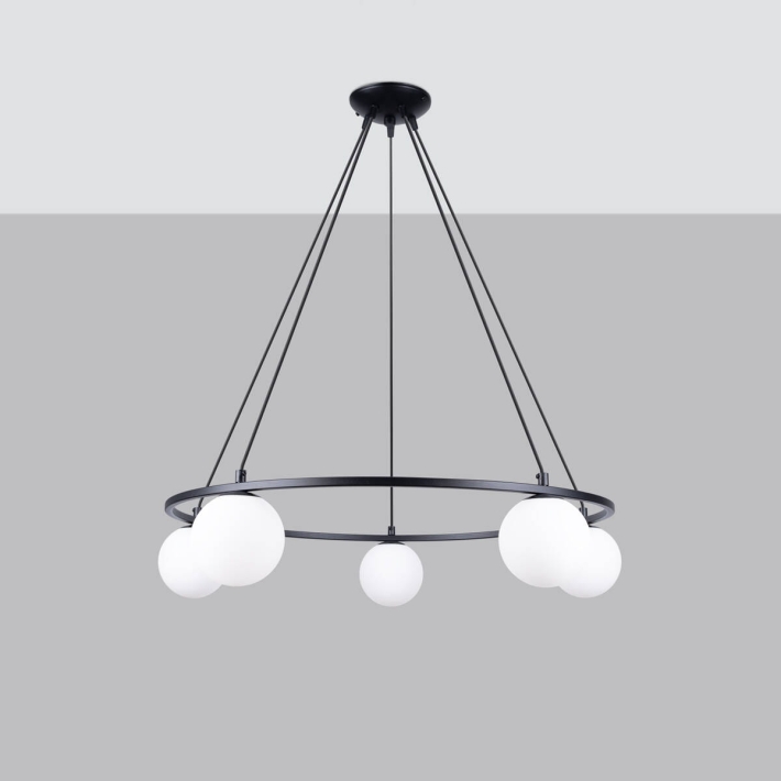 Lampa Sollux Lighting Yoli SL.1214 czarny - 34b602868f0d3d3dca8f00452d5737cb
