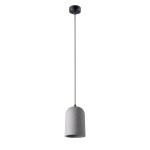 Lampa wisząca pojedyncza z kloszem betonowym Sollux Lighting SL.1306 Persian Indigo NIMIS 1xE27 125cm