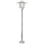 Zewnętrzna lampa stojąca słupek ogrodowy Nordlux 74528031 Agger E27 IP54 83x20cm galwanizowana