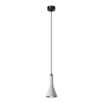 Lampa wisząca pojedyncza z kloszem betonowym Sollux Lighting SL.1223 Persian Indigo REA 1 beton 1xE14 125cm