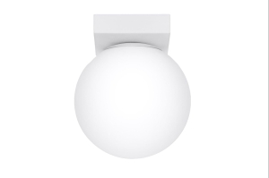 Lampa sufitowa plafon szklany kula Sollux Lighting SL.1146 YOLI 1 biały 1xG9 12cm