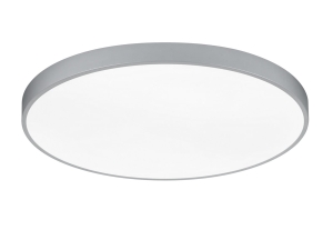 Lampa sufitowa plafon okrągły kolor tytanowy Trio Lighting 627417587 Waco LED 51W 2300K+3000K+4000K