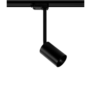 Czarny reflektor na szynę 3-fazową GU10 Loonari (Oxyled) Crosti Lacce TR M 891360