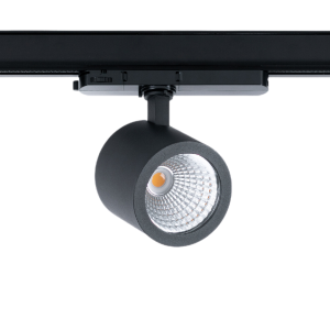 Czarny reflektor na szynę 3-fazową Loonari (Oxyled) Altino 701867 26W 2600lm 3500K 45stopni