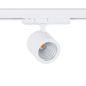 Biały reflektor na szynę 3-fazową Loonari (Oxyled) Altino 704707 34W 3400lm CRI90 3000K 60stopni