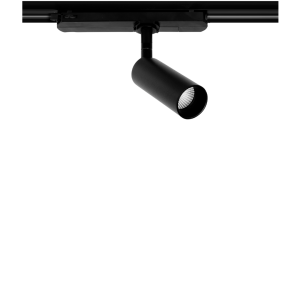 Czarny reflektor na szynę 3-fazową Loonari (Oxyled) S40 TR S  891209 9,2W 739lm CRI90 4000K 50stopni