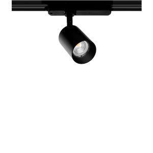 Czarny reflektor na szynę 3-fazową Loonari (Oxyled) S60 TR S  891261 9,2W 739lm CRI90 3000K 46stopni