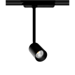 Czarny reflektor na szynę 3-fazową Loonari (Oxyled) S60 TR L  891285 9,2W 739lm CRI90 3000K 46stopni