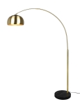 Lampa podłogowa łukowa matowy mosiądz Trio Lighting 411700108 Argentina 1xE27 200cm