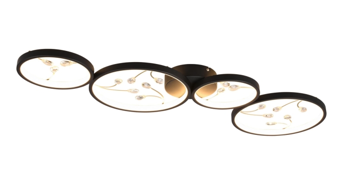 Lampa Trio Lighting Groovy 642110432 czarny - 3779df3e55626125d1ce1d4976d7daaf