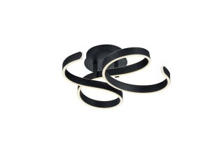 Lampa sufitowa plafon wstęga antracyt Trio Lighting 671310142 Francis LED 40W 3000K