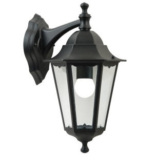 Zewnętrzna lampa ścienna kinkiet na elewację Nordlux 74381003 Cardiff E27 IP44 Czarny