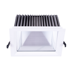 Biała kwadratowa oprawa podtynkowa Loonari (Oxyled) Tolve SQ 704363 40W 4880lm CRI90 4000K 60stopni IP65