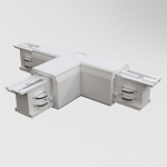Biały łącznik T do szynoprzewodów 3-fazowych natynkowych Oxyled Powergear PRO-0436 L1-W