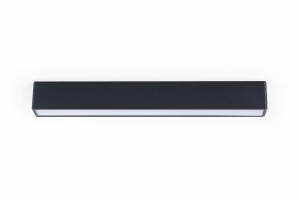 Czarny podłużny reflektor na szynoprzewód 3-fazowy Oxyled 708378-TR-840-SO-BND Luras LED 20W 4000K 56cm