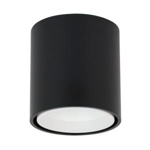 Czarno-biała okrągła oprawa sufitowa punktowa Loonari (Oxyled) Lapilo RO SM 458256 8W 660lm CRI90 3000K 40stopni