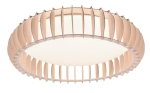 Lampa sufitowa okrągła z drewna naturalnego i plastiku RL R62171930 Monte LED 38W 3000 - 6500K 60cm