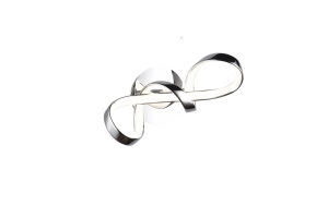 Lampa ścienna kinkiet asymetryczny ze zintegrowanym ściemniaczem chrom RL R27281106 Padua LED 18W 4000K