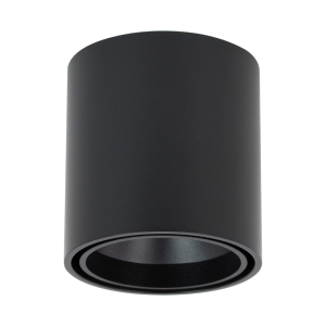 Czarna okrągła oprawa sufitowa punktowa Loonari (Oxyled) Lapilo RO SM 456788 8W 660lm CRI90 3000K 40stopni