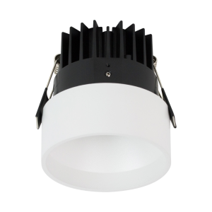 Biała okrągła oprawa podtynkowa Loonari (Oxyled) Lapilo RC 456719 8W 660lm CRI90 3000K 40stopni