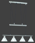 Lampa wisząca nowoczesna czteropunktowa Trio Lighting 3751041-07 Stamina 4xE14