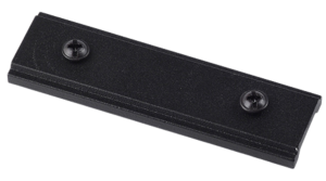 Czarny łącznik mechaniczny prosty do szyn magnetycznych Oxyled Multiline 897898 Typ B C D E