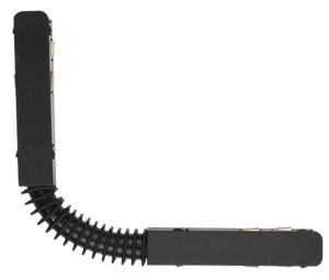 Czarny łącznik zasilający giętki do szyn magnetycznych Oxyled Multiline 897850