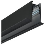 Czarna podtynkowa szyna magnetyczna 3M Oxyled 899311 Typ D płyta GK pojedyncza 9,5 mm lub 12,5 mm