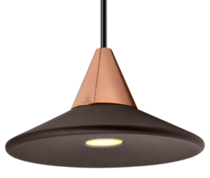 Beżowo różano złota lampa wisząca na szynę magnetyczną Multiline Oxyled 895467 Tino LV 7W 3000K 18stopni