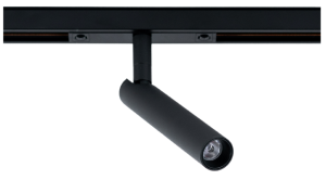 Czarny reflektor na szynę magnetyczną Oxyled Multiline 895351 Lugo LV S LED 7W 675M 3000K CRI90 24stopnie