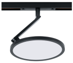 Czarny reflektor na szynę magnetyczną Oxyled Multiline 894897 Lucena Slim LV LED 12W 866M 4000K CRI90 120stopni