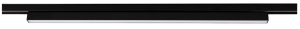 Czarny podłużny reflektor na szynoprzewód magnetyczny Multiline Oxyled 897492 Stripe S 12W 4000K 120stopni Dali 30cm