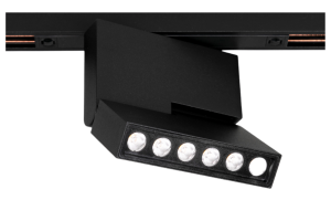 Czarny reflektor na szynę magnetyczną Oxyled Multiline 893555 Dots Spot LED 12W 1200LM 4000K CRI90 30stopni