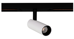 Biało - czarny reflektor na szynoprzewód magnetyczny Multiline Oxyled 896204 Mini Spot LED 7W 545LM 4000K 60stopni Dali